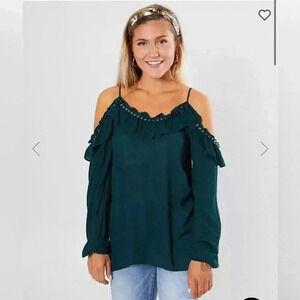 Daytrip Tonal Jacquard Top. NWT. Size Medium